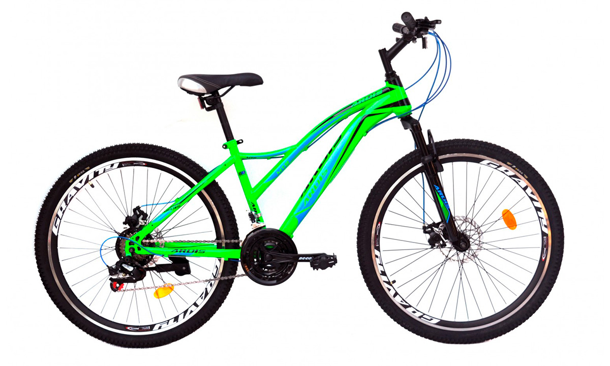 Фотография Велосипед CROSSRIDE ST CR 2.0 26" 2021 Зеленый